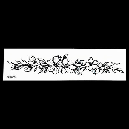 Flora Flower Band Tattoo