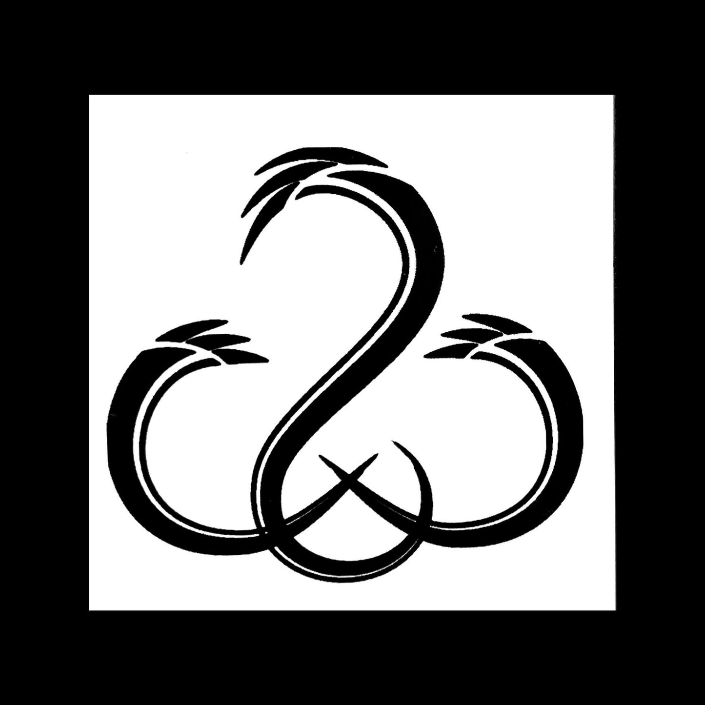FT Snake Geometric Design Tattoo